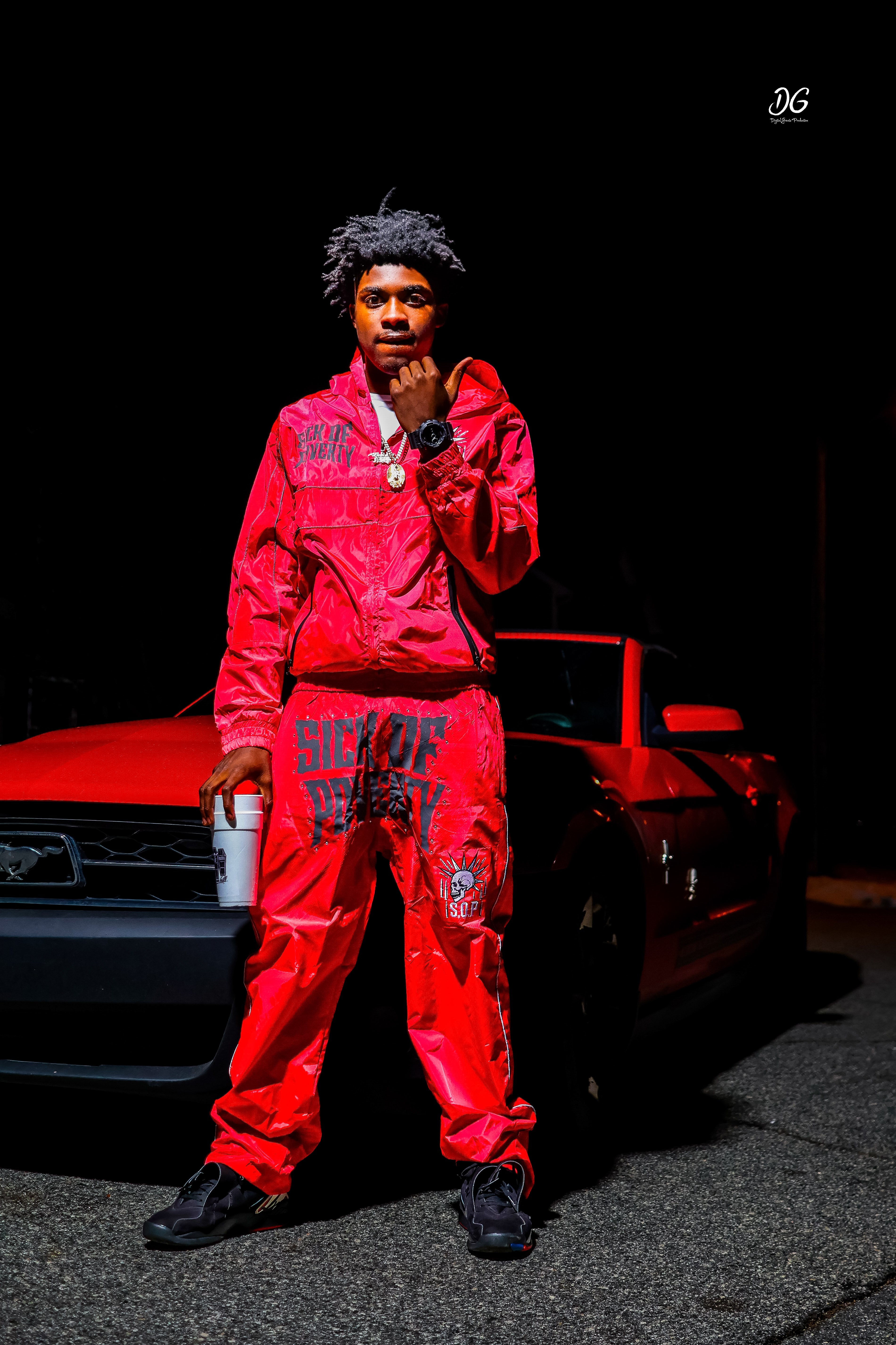 Red SOP Tracksuit