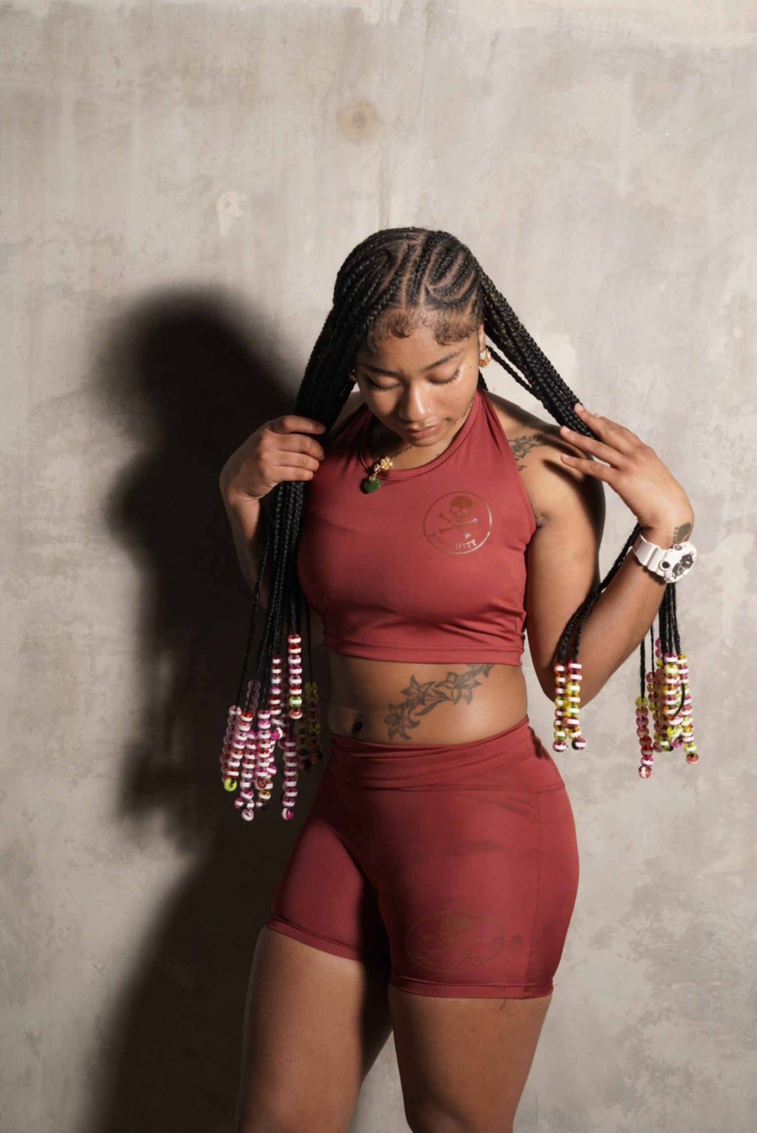 Burgundy SOP WMN SET
