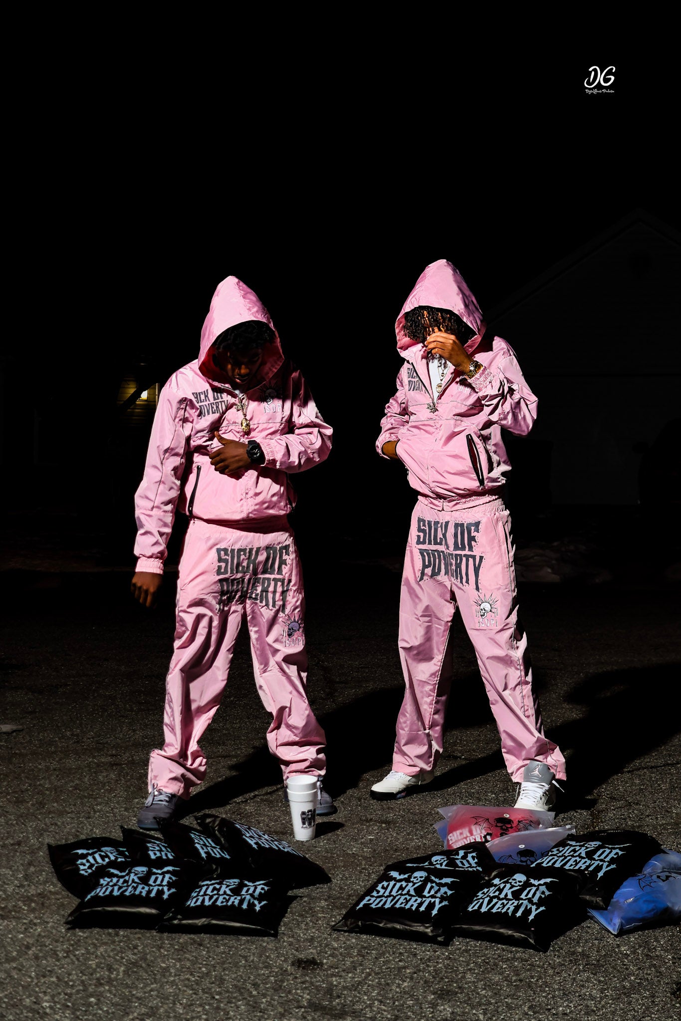 Pink SOP tracksuit