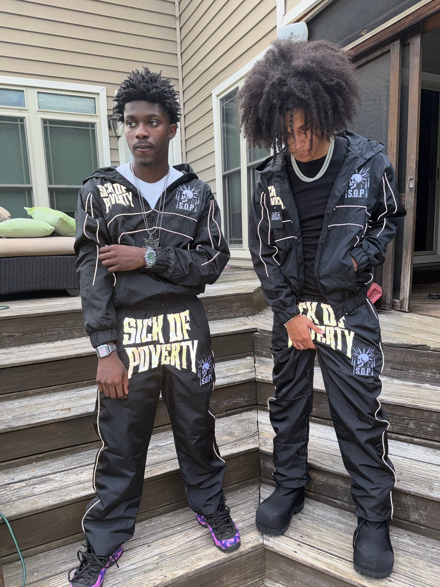 Black SOP tracksuit