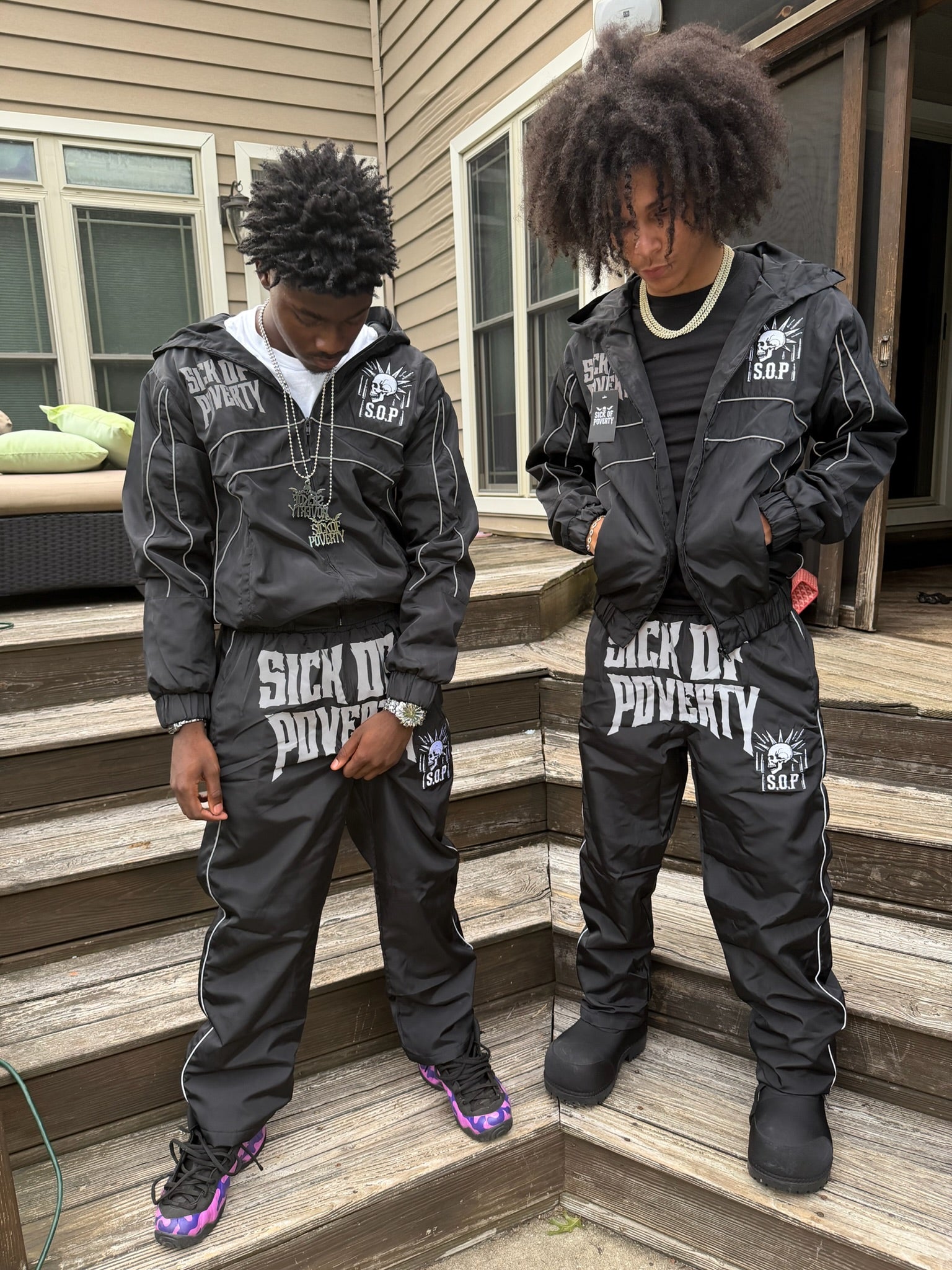 Black SOP tracksuit