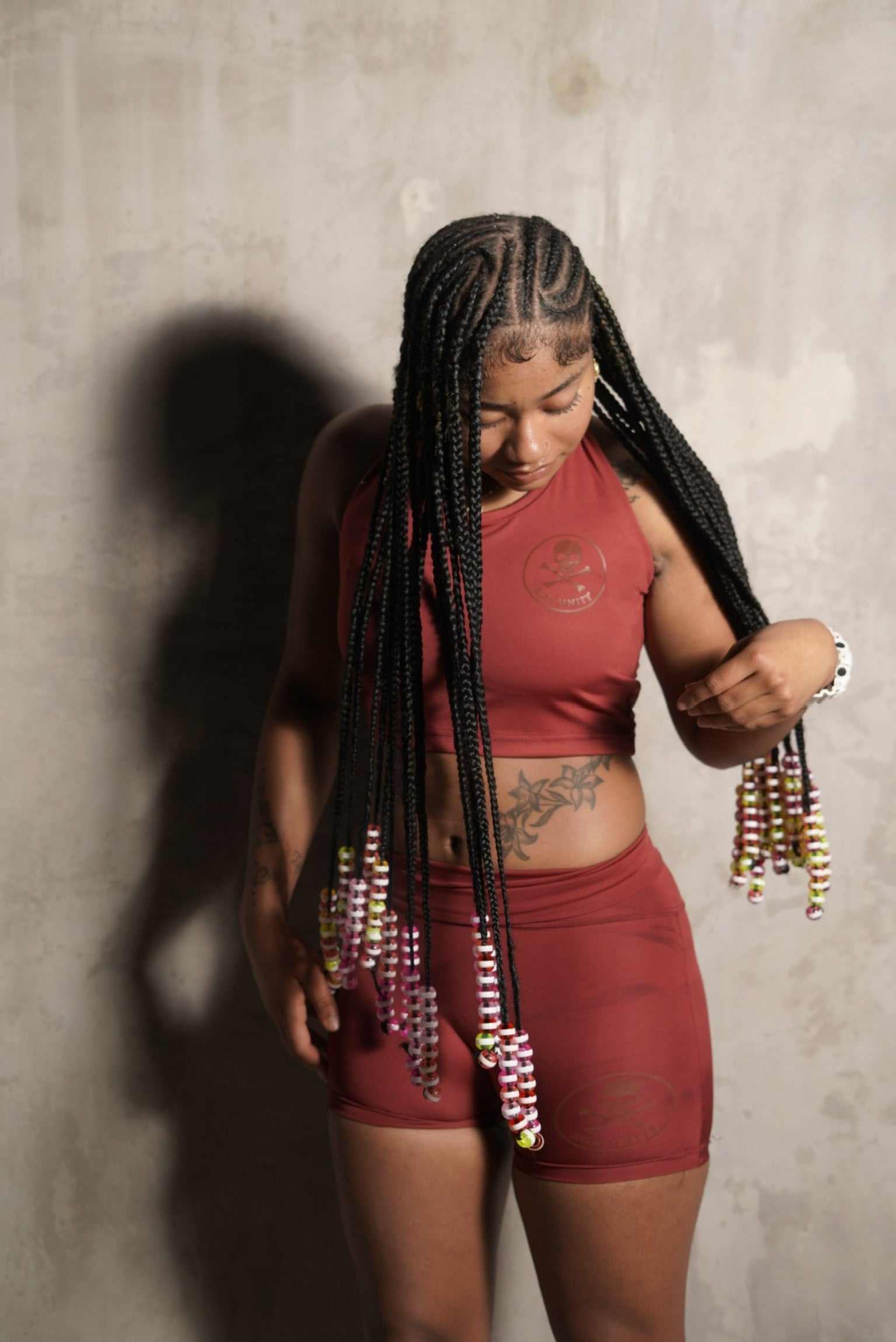 Burgundy SOP WMN SET